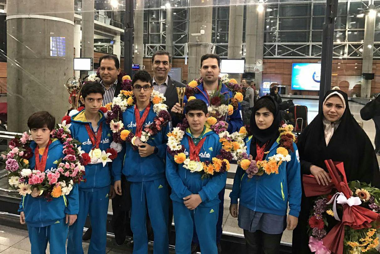 تیم شطرنج زیر ۱۴ ایران قهرمان آسیا شد