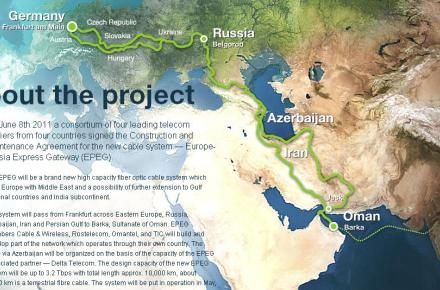 215 روز تا آغاز بکار رسمی بزرگراه ارتباطی ایران - اروپا (EPEG)