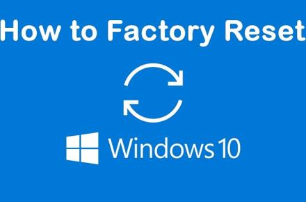 چگونه ویندوز ۱۰ را به تنظیمات کارخانه برگردانیم؟