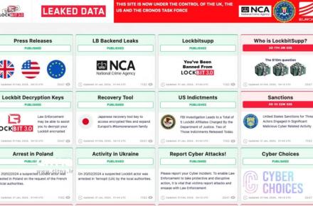 سایت‌های باند جرائم سایبری «لاک‌بیت» از کار افتاد