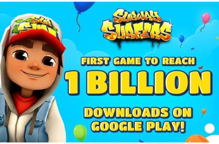 Subway Surfers پرطرفدارترین بازی موبایلی شد