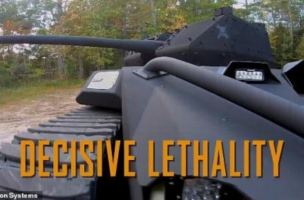 ارتش آمریکا یک تانک رباتیک جدید به کار می‌گیرد