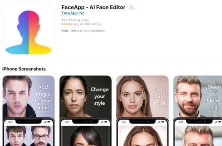 هشدار پلیس در مورد پیامدهای ناخواسته استفاده از Faceapp