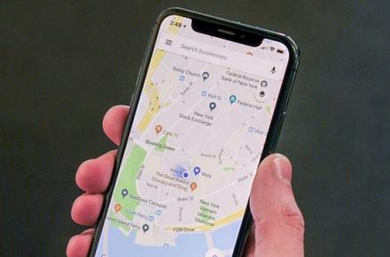 به روز شدن نقشه‌های گوگل برای آیفون ایکس