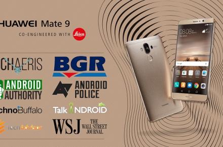 هشت جایزه ارزشمند CES 2017 برای Mate 9 هواوی