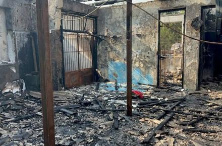 عامل آتش سوزی کمپ ترک اعتیاد لنگرود دستگیر شد