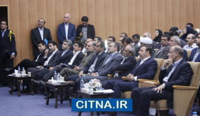 مراسم افتتاح نمایشگاه ایران تلکام 2014 - مهرماه 93