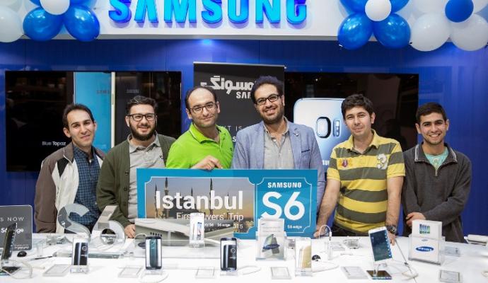 اهدای جایزه به اولین خریداران S6 و S6 edge سامسونگ در ایران (+تصاویر)