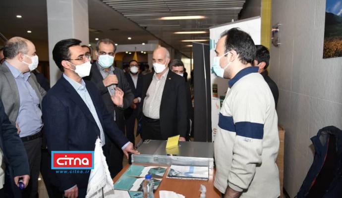 بازدید وزیر ارتباطات از نمایشگاه دومین رویداد معرفی دستاوردهای بومی سازی زیرساخت اطلاعاتی شبکه‌ی ملی اطلاعات (گزارش تصویری)