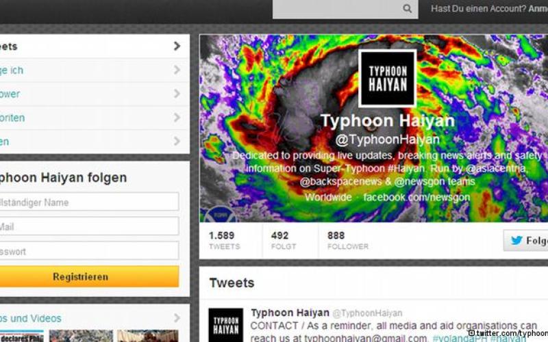 شبکه‌های مجازی به کمک قربانیان توفان فیلیپین شتافتند