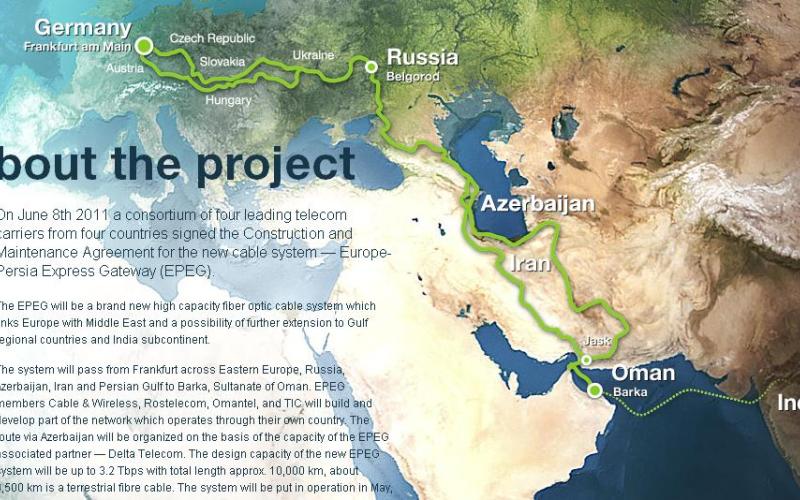 215 روز تا آغاز بکار رسمی بزرگراه ارتباطی ایران - اروپا (EPEG)