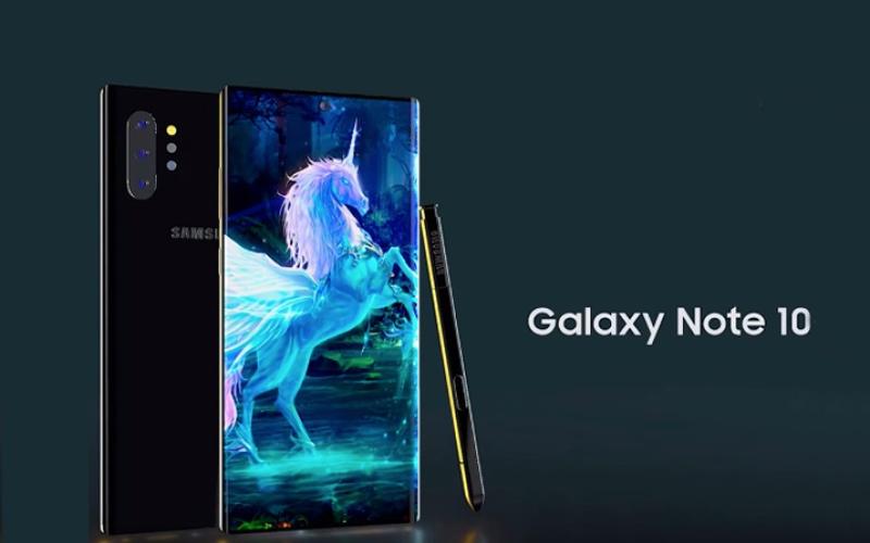 انتشار رندرهای رسمی Galaxy Note 10 سامسونگ