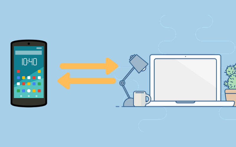 آسان‌ترین روش اتصال تلفن هوشمند و رایانه چیست؟