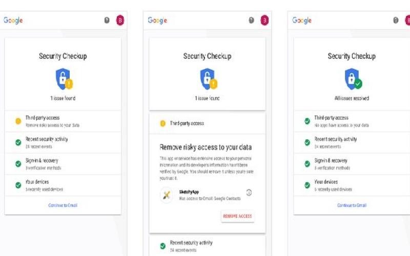 شناسایی خودکار نقاط ضعف حساب های کاربری توسط گوگل