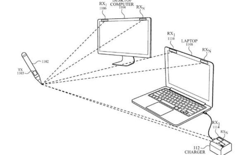قلم هوشمند اپل در هوا طراحی می‌کند