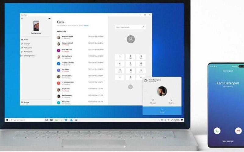 پاسخ ویندوز ۱۰ به تماس گوشی‌های اندرویدی!