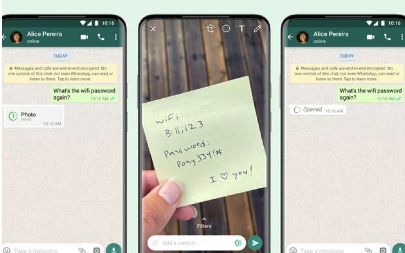 ویژگی «یک بار مشاهده ویدئو و عکس» به واتس اپ اضافه می‌شود