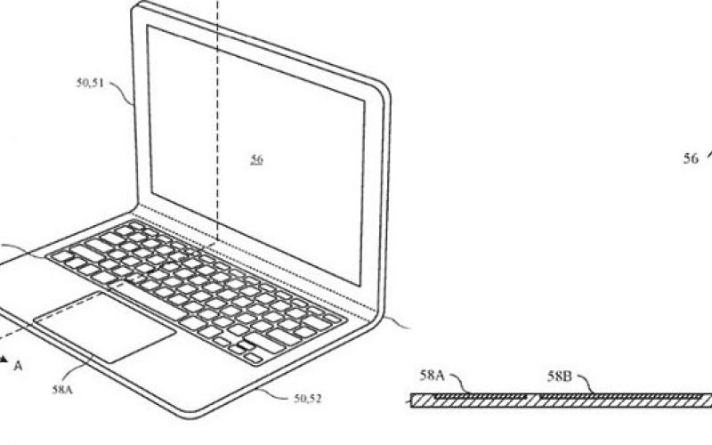 پتنت‌ جدید اپل برای یک لپ‌تاپ تاشو