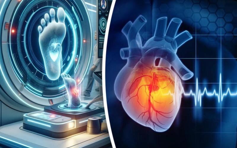 تشخیص نارسایی قلبی از طریق اسکن پا توسط هوش مصنوعی