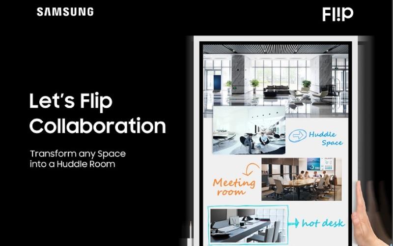 نمایشگرهای حرفه‌ای Flip سامسونگ
