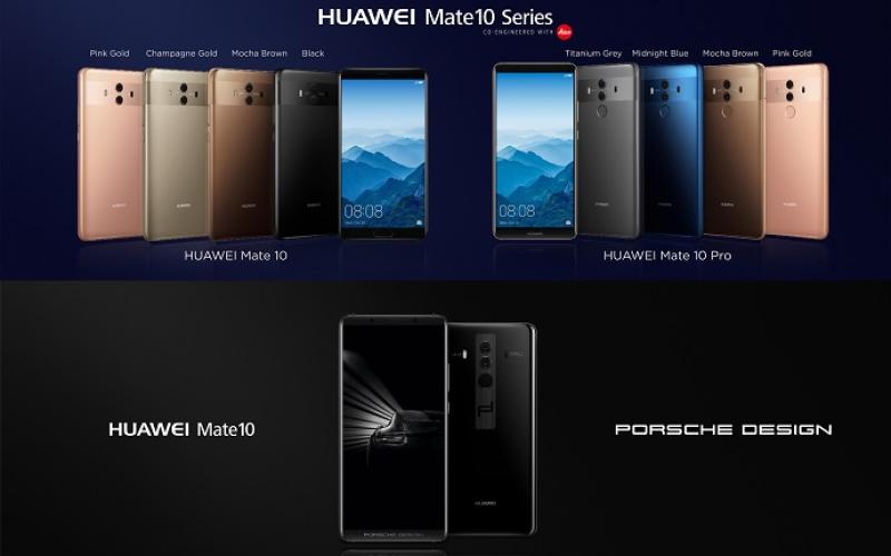 گوشی‌های سری HUAWEI Mate 10 با قابلیت‌های متنوع و جذاب مناسب هر سلیقه