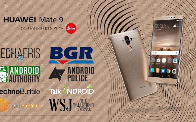 هشت جایزه ارزشمند CES 2017 برای Mate 9 هواوی