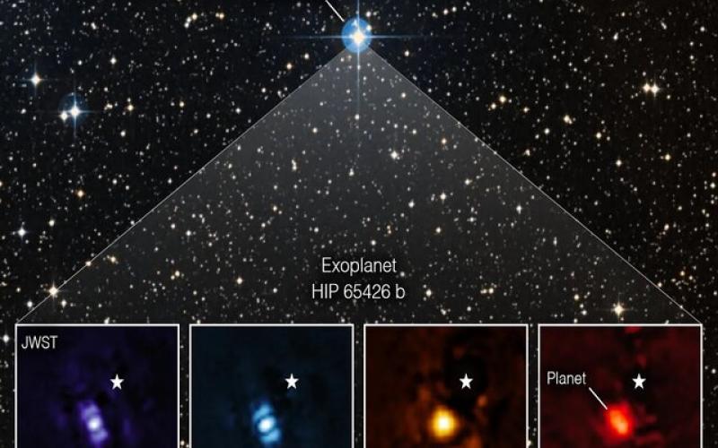 ثبت اولین عکس مستقیم "جیمز وب" از یک سیاره فراخورشیدی