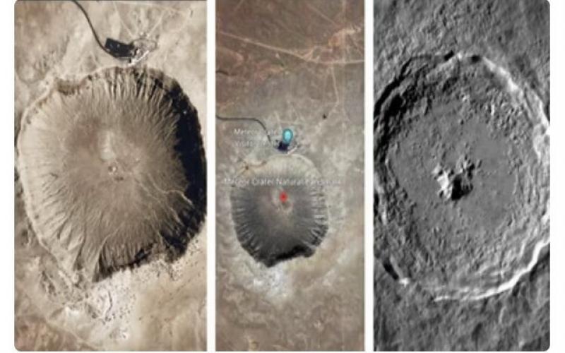 یک ادعای جنجالی: این تصاویر از روی سطح ماه جاده و ساختمان است؟!