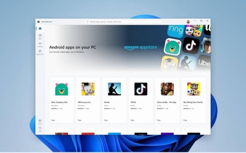 امکان نصب اپ‌های اندرویدی خارج از مایکروسافت استور در ویندوز ۱۱  