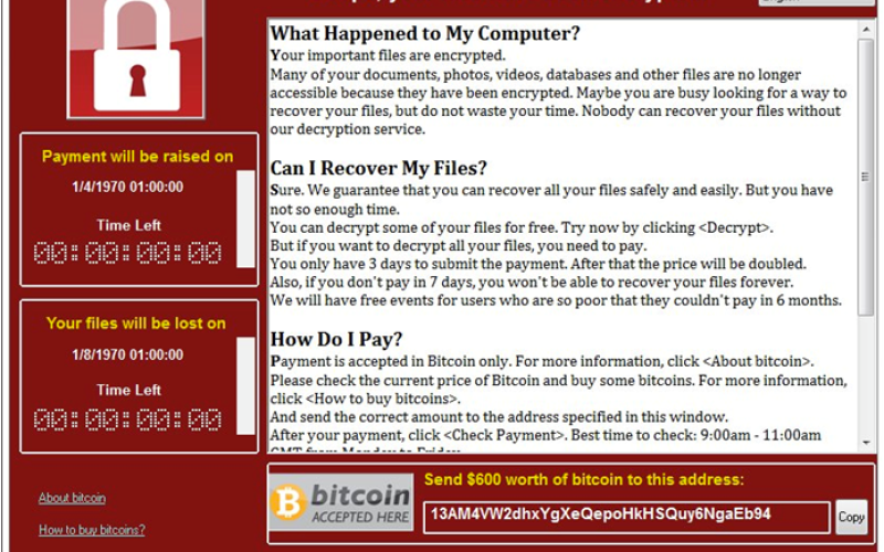 هشدار پلیس فتا در مورد باج افزار wannacrypt 