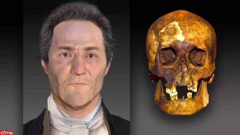 بازسازی چهره خون آشام قرن 18 با بقایای DNA او