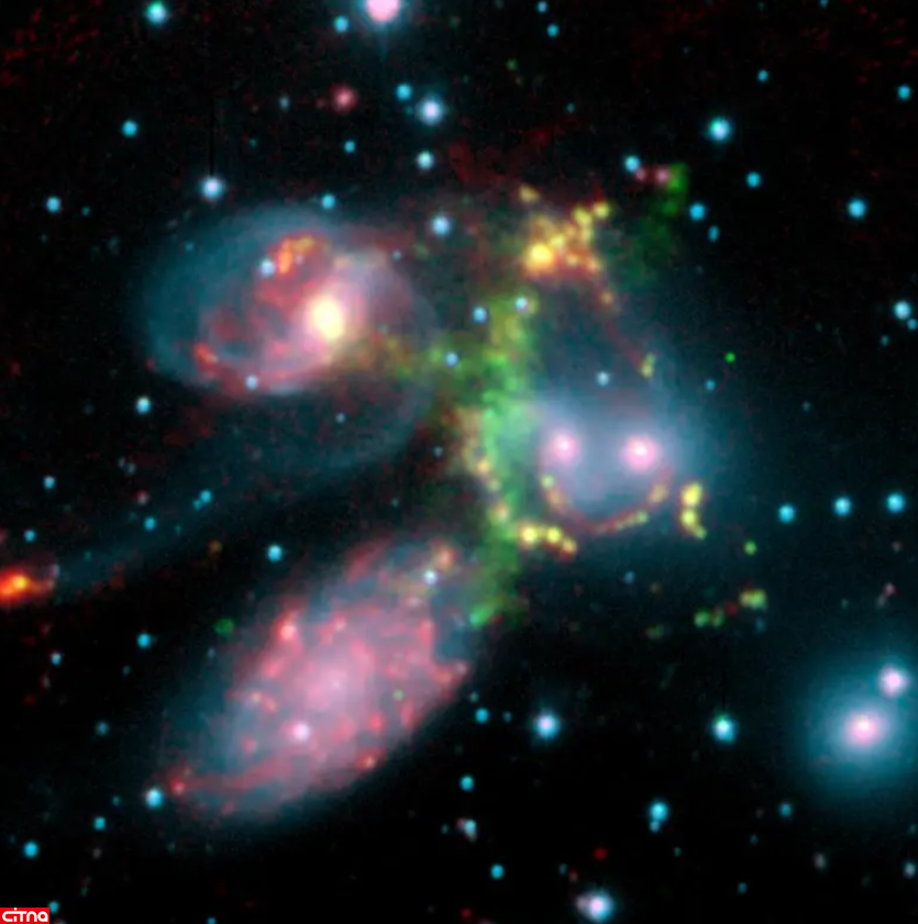 تصاویر شگفت‌انگیز تلسکوپ‌های «ناسا» از کهکشان‌ها