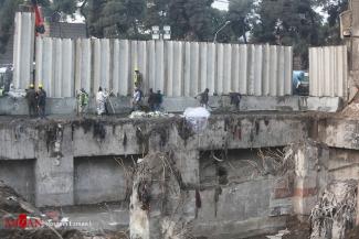 گزارش تصویری از خیابان جمهوری منهای ساختمان پلاسکو 