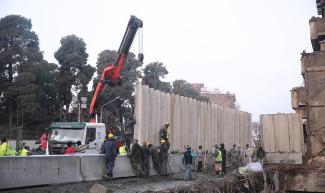 گزارش تصویری از خیابان جمهوری منهای ساختمان پلاسکو 